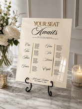 Acrylic Seating Sign