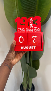Diva Calendar 3D Block