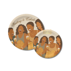 Exhale Party Plate Set