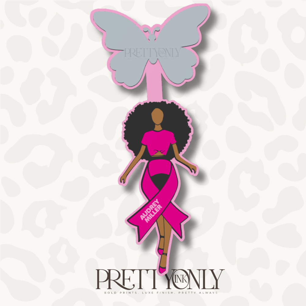 Butterfly (Breast Cancer) 3D Mirror