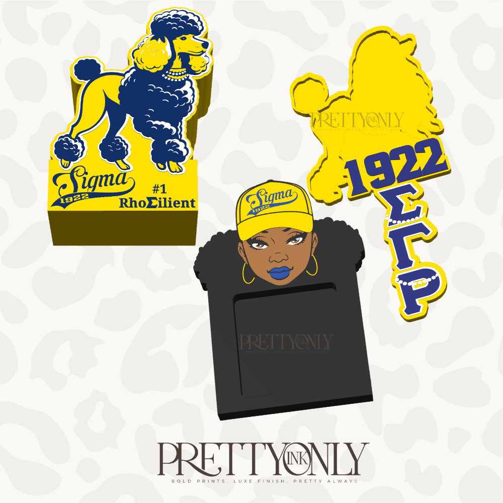 Poddle Soror 3D Notepad Set