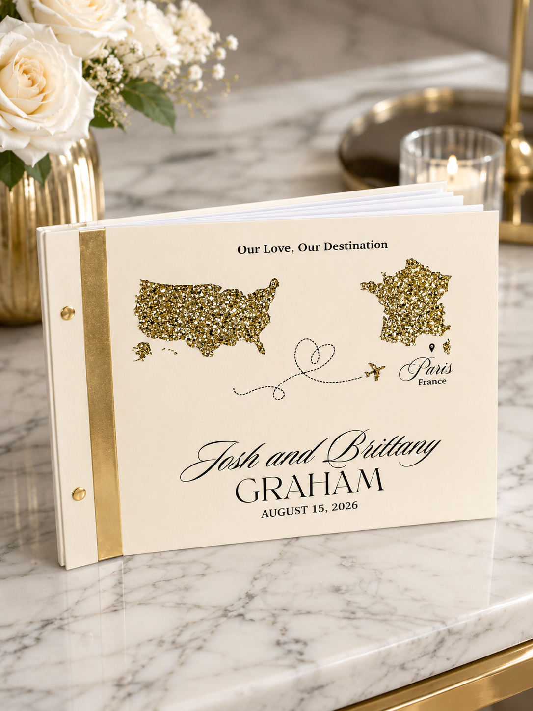 Acrylic Wedding Book