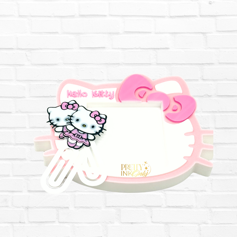 Hello Kitty Notepad/Paperclip Set