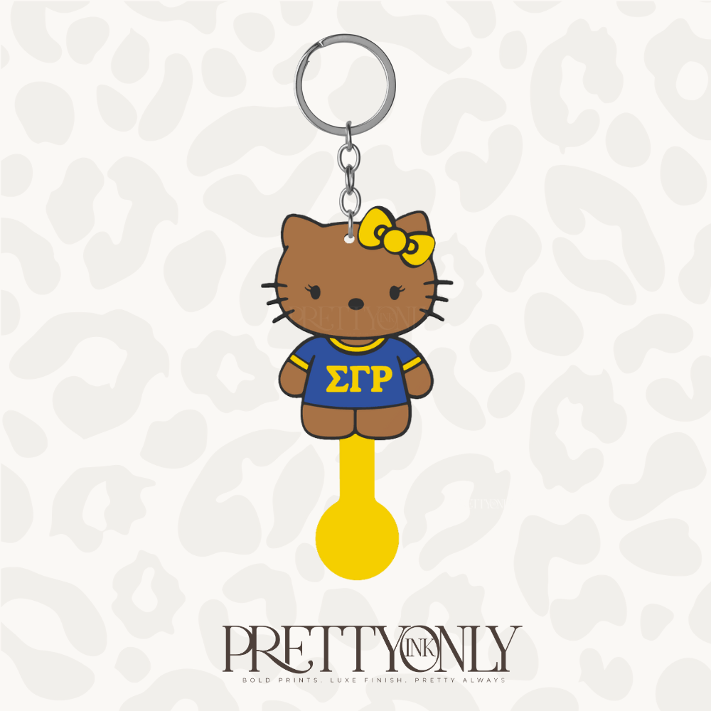 Poodle Aldi Quarter Keychain