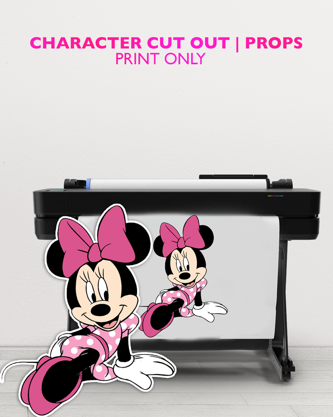 Character Cutout | Print Only