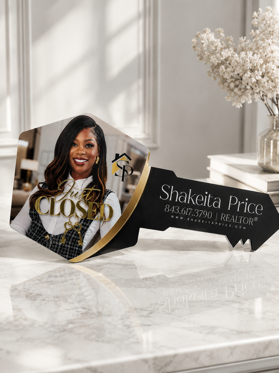 Custom Realtor Key Sign