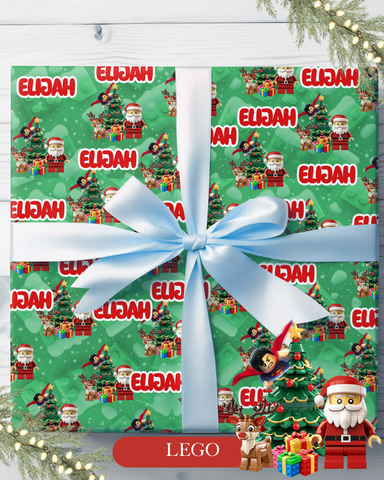 Lego Wrapping Paper