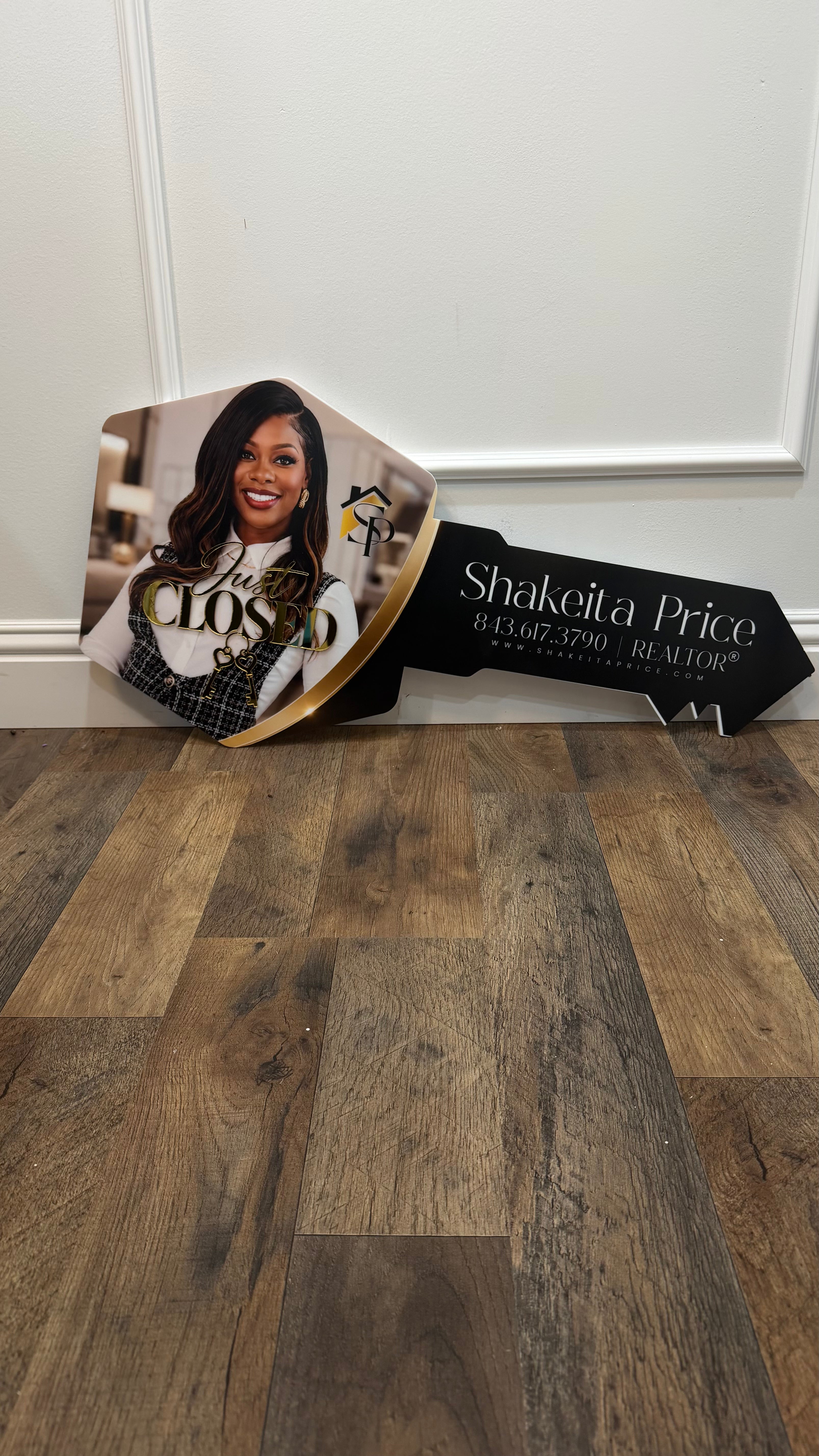 Custom Realtor Key Sign