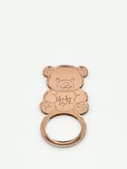 Teddy Bear Acrylic Napkin Ring