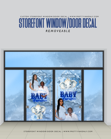 Custom Storefront/Door Decal