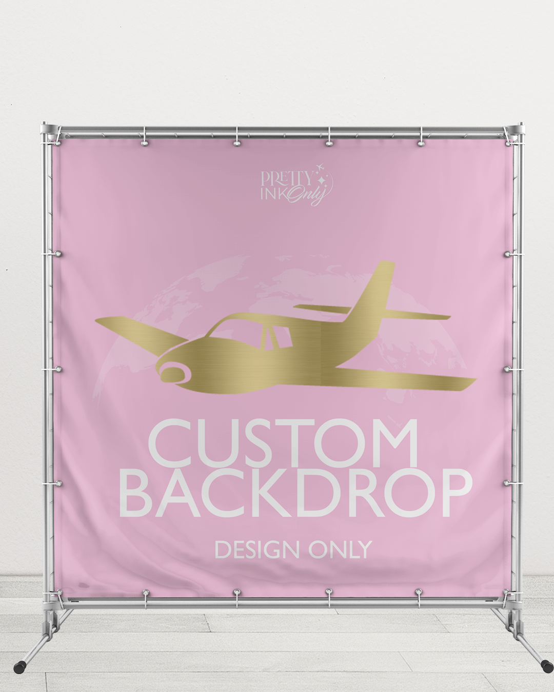 Custom Backdrop Design Only