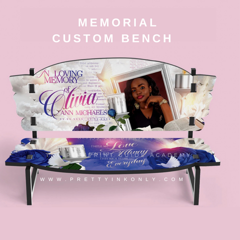 Memorial Custom Bench